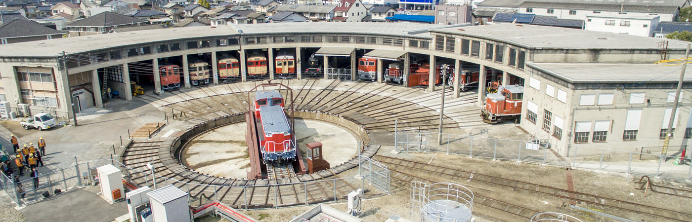 写真：電車庫